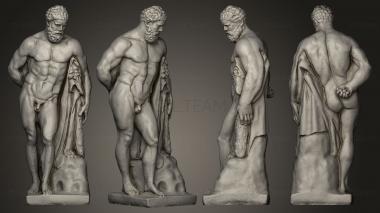 3D model Hercules Statue (STL)